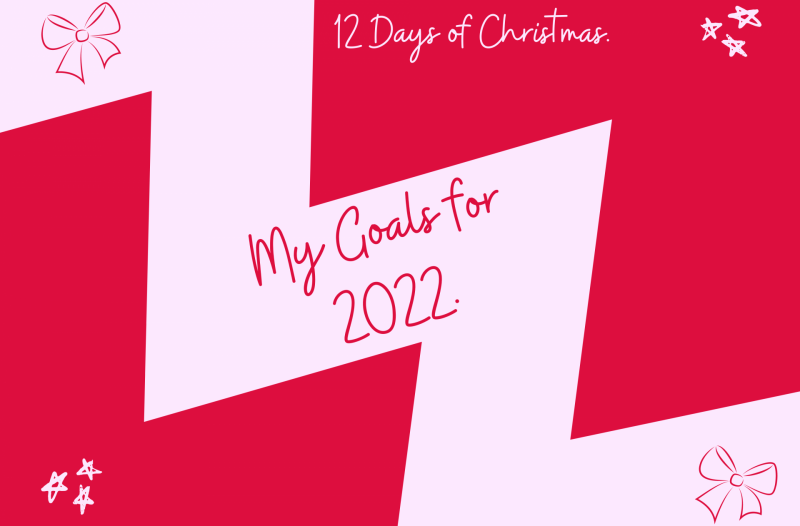 My Goals for 2022. | 12 Days of Christmas